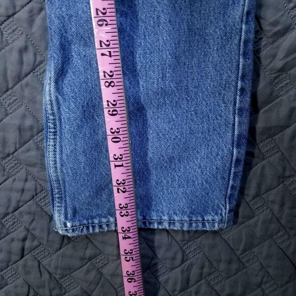 Goodfellow Co Jeans Mens 32x34 Blue Straight Fair Trade Light Wash American - Picture 5 of 13